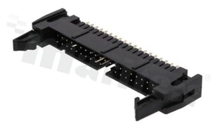 Złącze do PCB, w rastrze 2.54mm; 40-stykowe; montaż: THT; męskie; proste