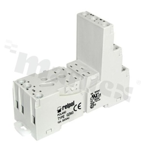 Socket for relay R3; R3N; 11 PIN; 10A; mounting: panel; DIN; 10A/300VAC