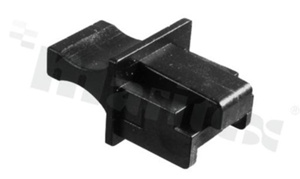 Zatyczka do gniazd modularnych RJ45; czarna