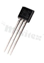Integrated Circuit Temperature Sensor digital; -55+125 deg.C; ±2 deg.C; 12bit; interface: 1-wire; EEPROM; 3-5.5V; SMD; TO92