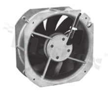 Fan; AC; 230V; 225x225x80mm; 530/620CFM; 2550/2800RPM; 59/61dBa.