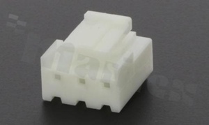 Korpus złącza kablowego; w rastrze 3.96mm; 3-stykowego; żeńskie; na przewód AWG#18-24; 250V/7A