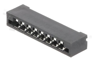 Złącze Non-ZIF do PCB; w rastrze 2.54mm; 8-stykowe; montaż: THT; pionowe