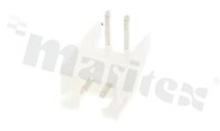 Header for PCB; pitch 2.50mm; 2-contacts; THT; male; side entry; 250V/3A