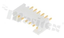 Header for PCB; pitch 2.00mm; 6-contacts; THT; male; top entry; 100V/2A