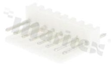 Header for PCB; pitch 2.54mm; 8-contacts; THT; male; top entry; 250V/3A