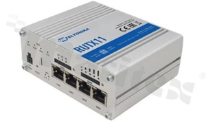 Industrial 4G VPN router; GSM/GPRS/EDGE/UMTS/HSPA+/LTE Cat.6; Wi-Fi 802.11 b/g/n; 4x 10/100/1000Mbps RJ45 ports; 2x SIM slot; GPS; USB 2.0; operating temperature -40+75 deg.C; power supply 9...50VDC; DIN rail mounting