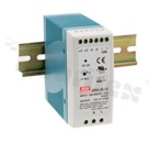 Zasilacz impulsowy; DIN; 40.08W; 12V; 3.34A; 90-264VAC; 127-370VDC