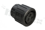 Standard Connector circular; female; PIN: 3; 45A; UL94V-0; IP67; IP69K