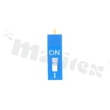 DIP Switch; THT; 1-poles; pitch 2.54mm