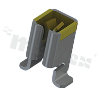 Auto blade fuse clip; for mini, standard, low profile fuses; SMT