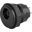 Złącza zasilające AC/DC; Bulkhead, Panel, Rear Side Nut; Solder; -20 st.C - 70 st.C; Straight