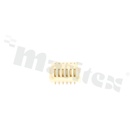 Subminiaturowy wtyk BTB; w rastrze 0.8mm, 12-stykowy, montaż SMT, prosty (pionowy), dwurzędowy