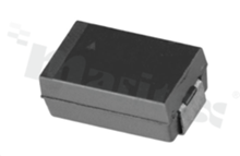 Tantalum capacitor SMD; 100uF; 25V; 10%; 7.3x4.3