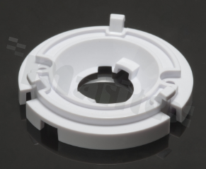 Holder for LED COB; Number of LEDs: 1; Dimensions: round 59mm; Height: 13.7mm; meterial: PC; Fastening: screw