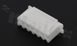 Korpus złącza kablowego; w rastrze 2.50mm; 6-stykowego; żeńskie; na przewód AWG#22-28; 250V/3A