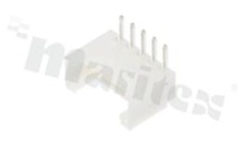 Złącze Kablowe do PCB; w rastrze 2.00mm; 5-stykowe; montaż THT; męskie; poziome; 125V/2A