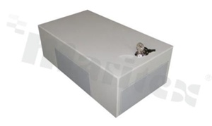 Obudowa metalowa z zamkiem