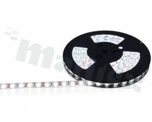 Taśma LED; typ Lens 2-LEDowy mono white; vertical bending; biała zimna 6500K; CRI min. 90; 24V; szerokość 12 mm; wysokość: 6.2 mm; 16W/m; 48LED/m; IP20; cięcie co 41.7mm; przewód czerwono czarny; /rolka 5 metrów