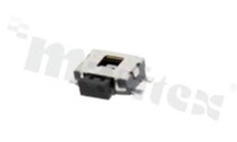 Przełącznik Tact Switch; SMD; wymiary korpusu 6.9x3.5; h=4.5mm; kątowy; o sile nacisku 220gf; przycisk prostokątny