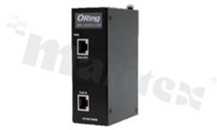 Przemysłowy splitter PoE Gigabit; 1 wejście 10/100/1000Base-T(X) RJ45 PoE IEEE 802.3af/at; 1 wyjście 10/100/1000Base-T(X) RJ45; 1 wyjście 60W terminal block; temp. pracy: -40+75 st.C; zasilanie 36...57VDC; montaż na szynie DIN