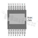 Tranzystor N-MOSFET SiC; unipolarny; 650V; 15mOhm; -55+175 st.C; SMD; TOLT (TSC)