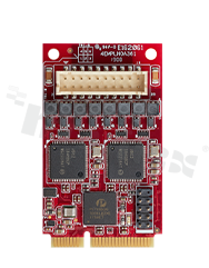 Karta rozszerzeń M.2 -> 2 porty LAN; temp. pracy: 0+70 st.C
