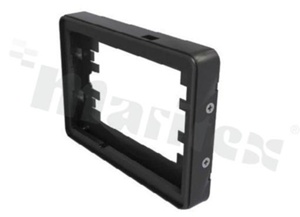 Element ENCiT - BH15B STD for ismart 4.3" module; black; with 8 screws; in set with ENCiT-FH15B