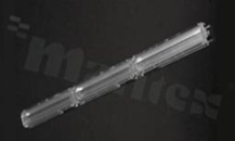 Soczewka do diod LED high power; kąt rozsyłu: Owalny 58 x 121 stopni FWHM; ilość diod: 3; rozmiar: 20x286mm; wysokość: 7.6mm; rodzaj materiału: PMMA; sposób mocowania: klipsy