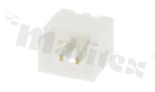 Header for PCB; pitch 1.25mm; 2-contacts; THT; male; top entry; 125V/1A