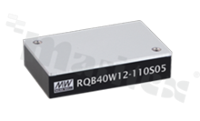 Przetwornica kolejowa DC/DC; 40W; 14-160V; 12V; 3.333A