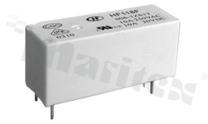 Przekaźnik elektromagnetyczny; prąd znamionowy 8A; napięcie cewki 24VDC; pojedynczy styk zwierny (1A); moc cewki 220-290mW; 8A/250VAC