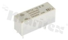 Przekaźnik elektromagnetyczny; prąd znamionowy 10A; napięcie cewki 24VDC; pojedynczy styk zwierny (1A); 10A/30VDC; 10A/250VAC; materiał styków:AgSnO2