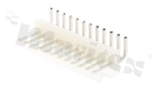 Header for PCB; pitch 3.96mm; 12-contacts; THT; male; side entry; 250V/7A