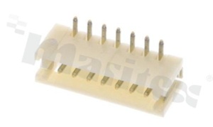 Header for PCB; pitch 1.50mm; 7-contacts; SMD; male; top entry; 50V/1A