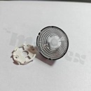 Soczewka do diod LED; średnica 35 mm, wysokość 22 mm, materiał PC;