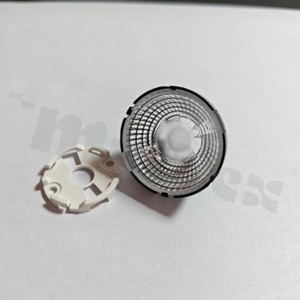 Lens for LED ; Dimensions: diameter 35mm; Height: 22mm; material: PC