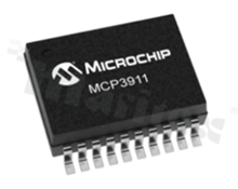 Programowalny analogowy układ Front End - AFE; MICROCHIP; MCP3911A0-E/SS; SSOP; SPI, Serial; 20; 2.7 V - 3.6 V