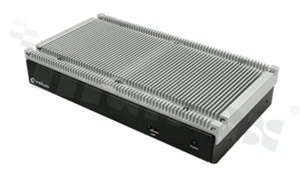Bezwentylatorowy komputer wbudowany; AMD dualCore T56N 1.6GHz;+4 GB RAM; 1x VGA; 1x HDMI; 6x USB; 2xCOM; Audio; 2x LAN; 1xCF; 1x mSATA; 1x SATA; 1x mPCIe; zasilanie 12-26 V DC;WYCOFANY Z PRODUKCJI