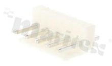 Header for PCB; pitch 3.96mm; 5-contacts; THT; male; top entry; 250V/7A