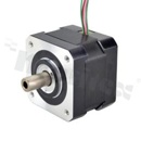 Motor; Hollow Shaft Stepper; bipolar; step angle 1.8 deg.; holding torque 0.25Nm; 1.5A; 1.56ohm; 1.9mH; 4 leads; 42.3x42.3x33.8mm