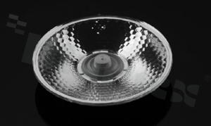 Lens with for LED COB; angle: 30 degrees ; Number of LEDs: 1; Dimensions: round 91mm; Height: 20mm; material: PMMA; PC; Fastening: screw