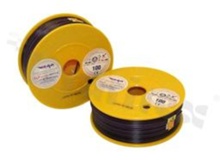 Przewód pojedynczy LGY/H05V-K; z wielodrutową miedzianą żyłą; czarny/fioletowy; przekrój 0.75mm2; AWG 18; 500V; -40+105 st.C; 100m.