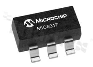 Regulatory napięcia LDO; MICROCHIP; MIC5317-2.8YD5-TR; 2.8 V; 1; 150 mA; 155 mV