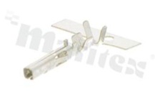 Metal terminal; female; for MSX-CV housings; for cable AWG#22-26