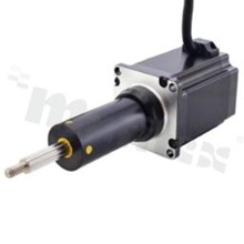 Motor; Linear Stepper; bipolar; step angle 1.8 deg.; holding torque 2Nm; 4A; 0.9ohm; 4.3mH; 4 leads; 56.2x56.2x75mm