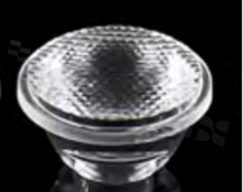 Lens for LED high power; angle: 80 degrees ; Number of LEDs: 1; Dimensions: round 11.8mm; Height: 6.65mm; material: PMMA; Fastening: frame