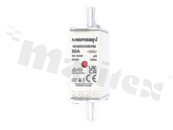 Bezpiecznik NH000, gG, 500VAC/250VDC, 80A, podwójny wskaźnik