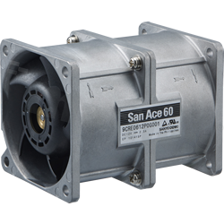 Fan; counter-rotating; DC; 12VDC; 60x60x76mm; 2.0m3/min; 66.0dB.