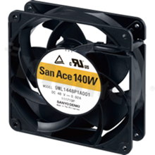 Fan; splash-proof; DC; 24VDC; 140x140x38mm; 8.0m3/min; 68.0dB; IP68.